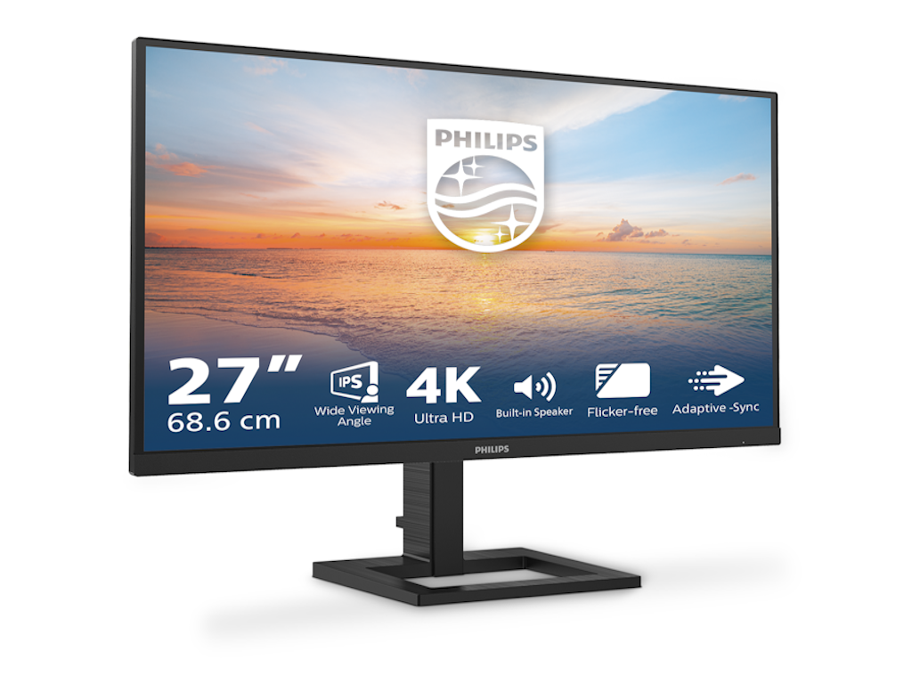 Monitor PHILIPS 27E1N1800AE/00 27"/IPS/3840x2160 /60Hz/4ms GtG/HDMIx2,DP/Visina/VESA/zvucnici/crna - Slika 4
